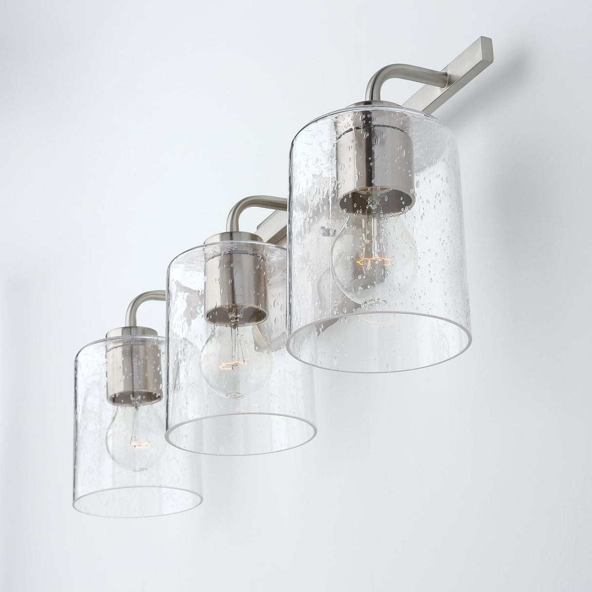 Capital Lighting 128531BN-449 Greyson 3 Light Vanity Brushed Nickel