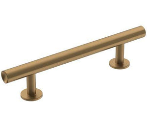 Amerock Cabinet Pull Champagne Bronze 3-3/4 inch (96 mm) Center-to-Center Radius 1 Pack Drawer Pull Cabinet Handle Cabinet Hardware