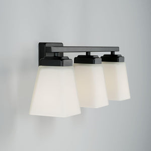 Capital Lighting 114431MB-334 Baxley 3 Light Vanity Matte Black