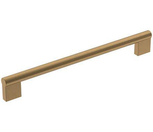 Amerock Cabinet Pull Champagne Bronze 8-13/16 inch (224 mm) Center-to-Center Versa 1 Pack Drawer Pull Cabinet Handle Cabinet Hardware