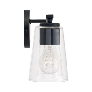 Capital Lighting 148641MB-537 Portman 4 Light Vanity Matte Black