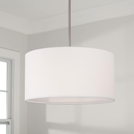 Capital Lighting 314632BN-659 Alan 3 Light Pendant Brushed Nickel