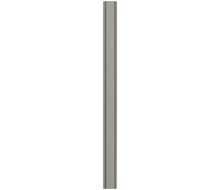 Amerock Cabinet Pull Satin Nickel 6-5/16 inch (160 mm) Center-to-Center Status 1 Pack Drawer Pull Cabinet Handle Cabinet Hardware