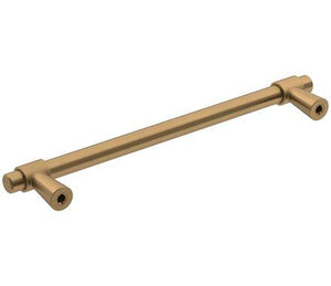 Amerock Cabinet Pull Champagne Bronze 6-5/16 inch (160 mm) Center-to-Center Destine 1 Pack Drawer Pull Cabinet Handle Cabinet Hardware