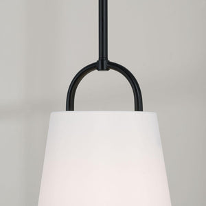 Capital Lighting 349411MB Brody 1 Light Pendant Matte Black