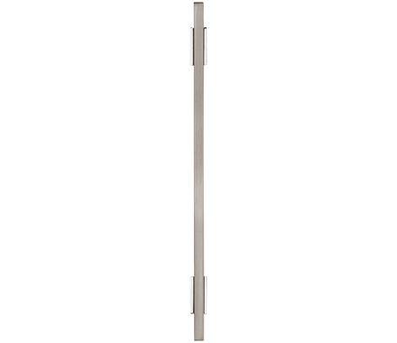 Amerock Cabinet Pull Polished Chrome/Satin Nickel 7-9/16 inch (192 mm) Center to Center Urbanite 1 Pack Drawer Pull Drawer Handle Cabinet Hardware