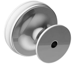 Amerock Cabinet Knob Polished Chrome 1-1/4 inch (32 mm) Diameter Renown 1 Pack Drawer Knob Cabinet Hardware