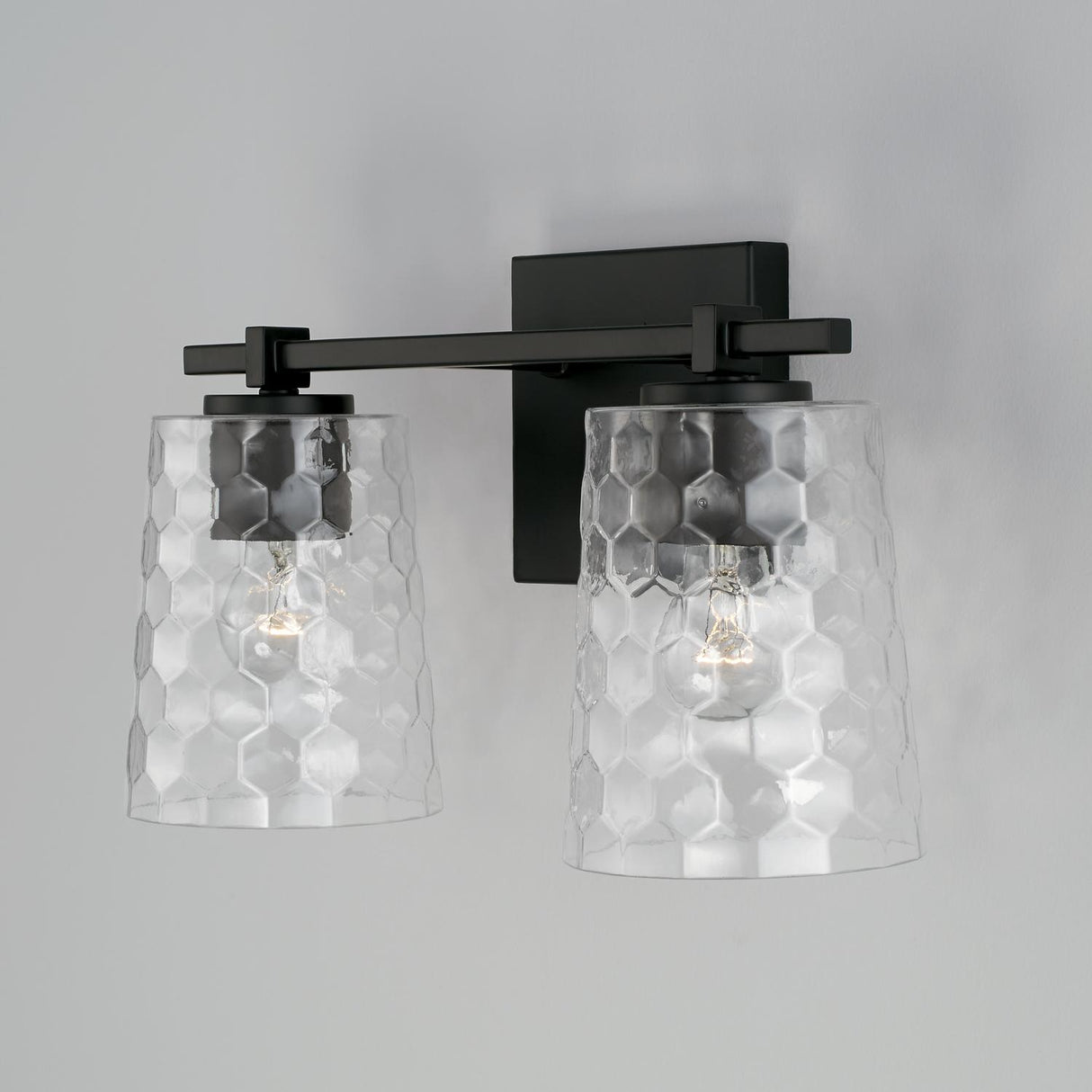 Capital Lighting 143521MB-517 Burke 2 Light Vanity Matte Black