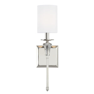 Capital Lighting 641811PN-700 Laurent 1 Light Sconce Polished Nickel