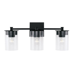 Capital Lighting 146831MB-532 Mason 3 Light Vanity Matte Black