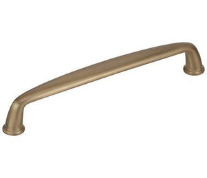 Amerock Cabinet Pull Golden Champagne 6-5/16 inch (160 mm) Center to Center Kane 1 Pack Drawer Pull Drawer Handle Cabinet Hardware