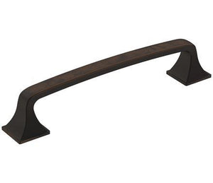 Amerock Cabinet Pull Oil Rubbed Bronze 5-1/16 inch (128 mm) Center-to-Center Ville 1 Pack Drawer Pull Cabinet Handle Cabinet Hardware