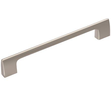 Amerock Cabinet Pull Polished Chrome 6-5/16 inch (160 mm) Center-to-Center Riva 1 Pack Drawer Pull Drawer Handle Cabinet Hardware