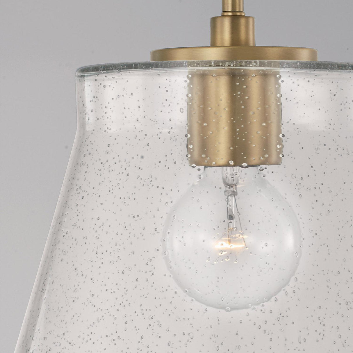 Capital Lighting 346912AD Baker 1 Light Pendant Aged Brass