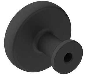 Amerock Cabinet Knob Matte Black 1-1/4 inch (32 mm) Diameter Factor 1 Pack Drawer Knob Cabinet Hardware