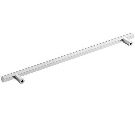 Amerock Cabinet Pull Polished Chrome 10-1/16 inch (256 mm) Center-to-Center Caliber 1 Pack Drawer Pull Cabinet Handle Cabinet Hardware