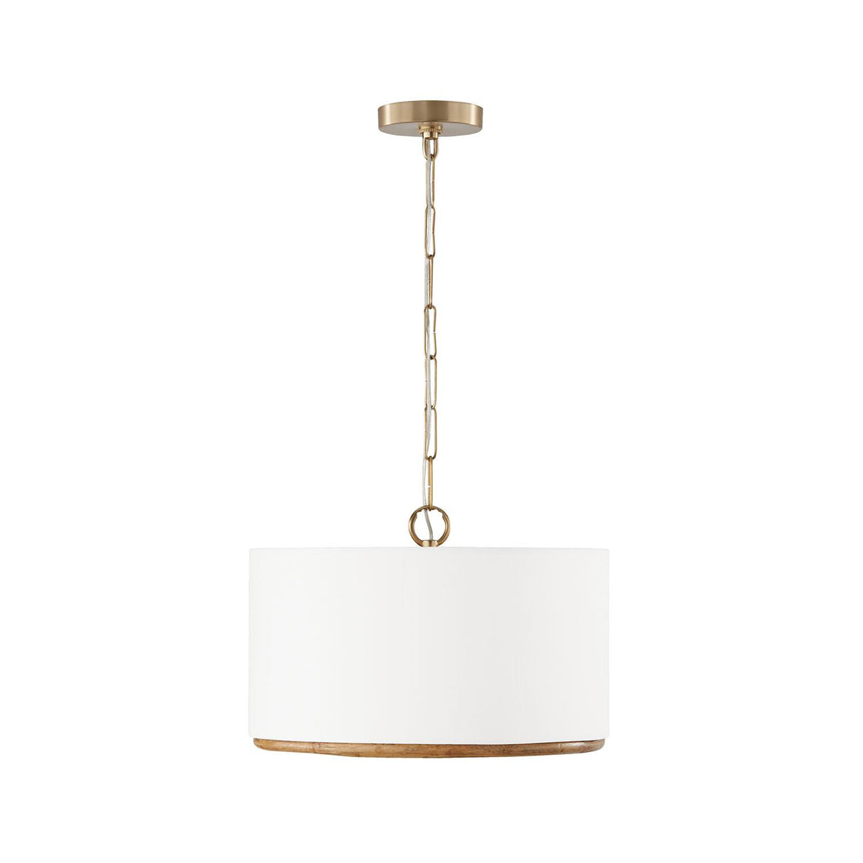 Capital Lighting 247431MA Soleil 3 Light Dual Mount Semi-Flush/Pendant Matte Brass