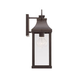 Capital Lighting 946411OZ Bradford 1 Light Outdoor Wall Lantern Oiled Bronze