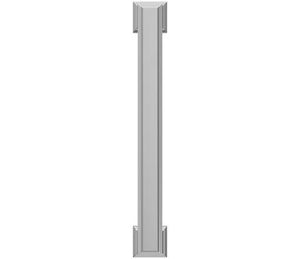 Amerock Cabinet Pull Polished Chrome 5-1/16 inch (128 mm) Center-to-Center Appoint 1 Pack Drawer Pull Cabinet Handle Cabinet Hardware