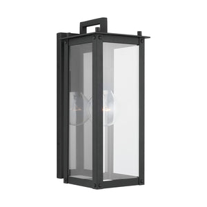 Capital Lighting 934611BK Hunt 1-Light Wall Mount Black