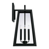 Capital Lighting 943743BK Leighton 4 Light Outdoor Wall Lantern Black