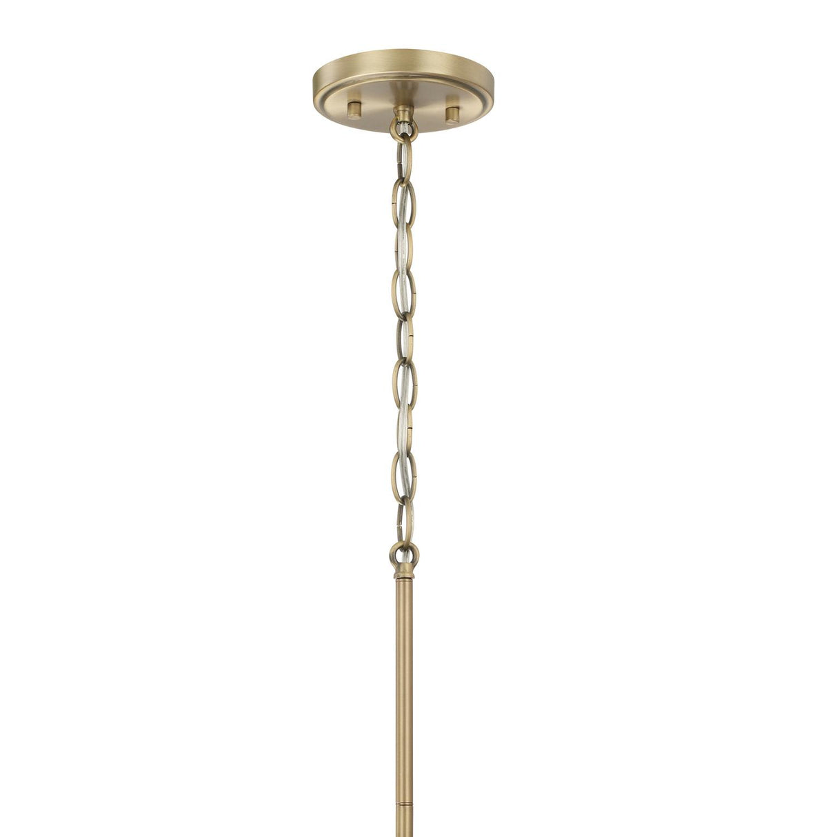 Capital Lighting 325713BX Max 1 Light Pendant Brass and Onyx