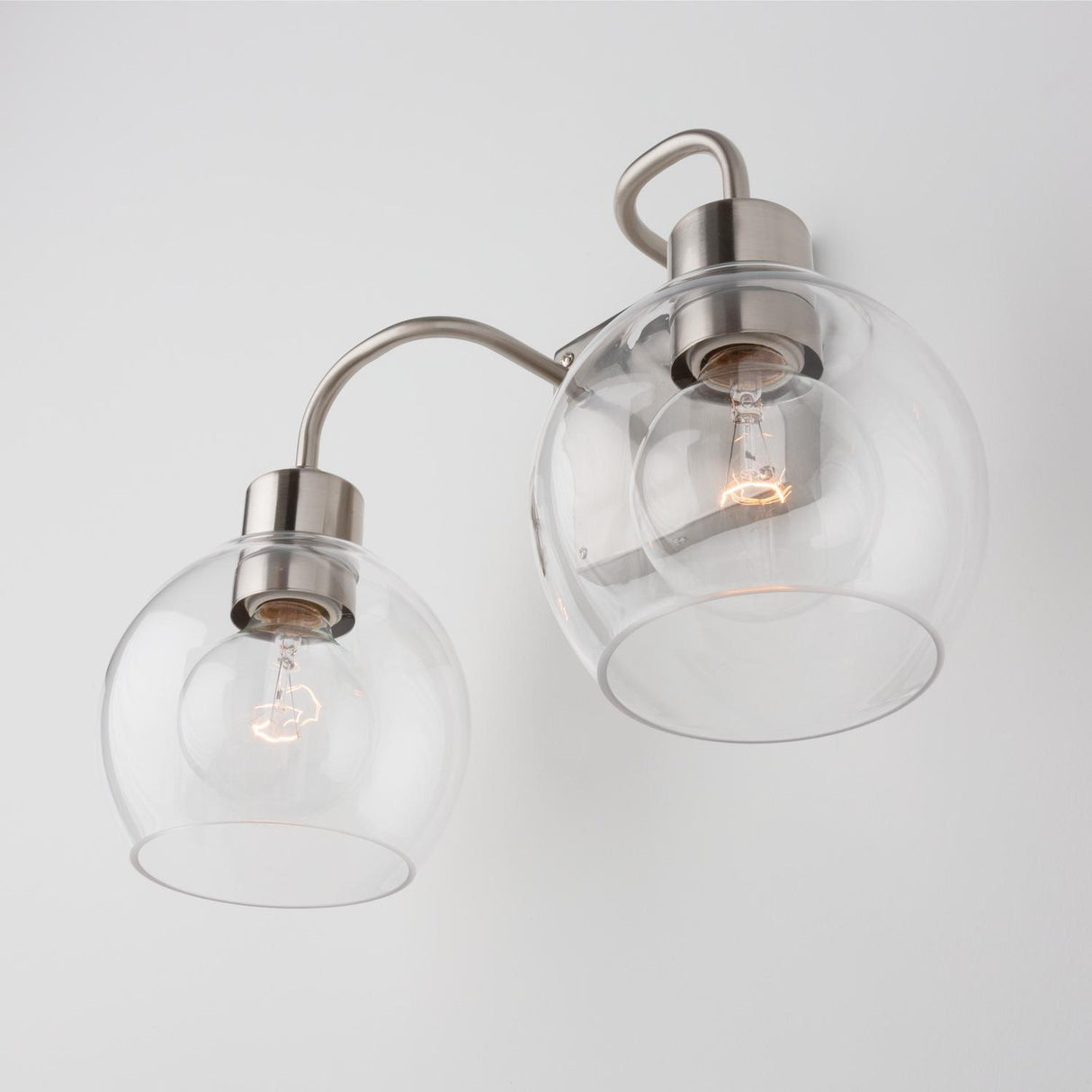 Capital Lighting 120021BN-426 Tanner 2 Light Vanity Brushed Nickel