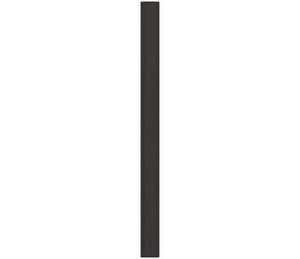 Amerock Cabinet Pull Matte Black 6-5/16 inch (160 mm) Center-to-Center Status 1 Pack Drawer Pull Cabinet Handle Cabinet Hardware
