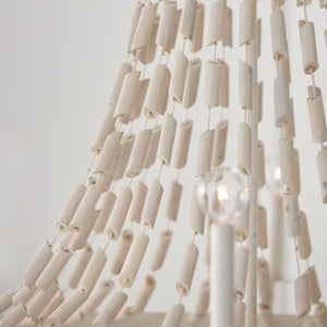Capital Lighting 447782OW Carissa 8 Light Chandelier Organic White
