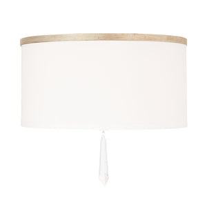 Capital Lighting 237031WG Gwyneth 3 Light Flush Mount Winter Gold