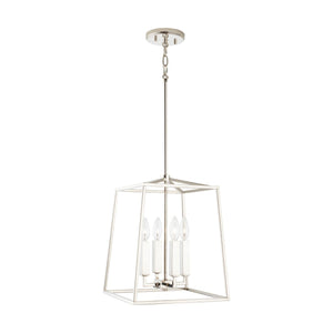 Capital Lighting 537641PN Thea 4 Light Foyer Polished Nickel