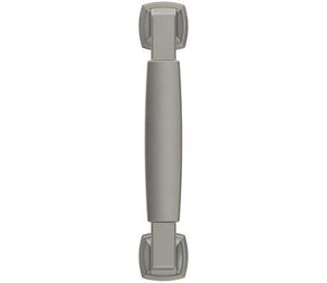 Amerock BP36887G10 Stature Cabinet Pull, 3-3/4 in (96 mm) Center-to-Center, Satin Nickel