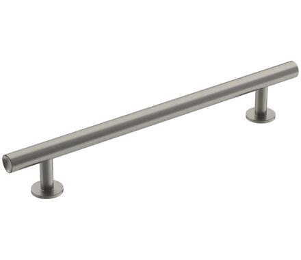 Amerock Cabinet Pull Satin Nickel 6-5/16 inch (160 mm) Center-to-Center Radius 1 Pack Drawer Pull Cabinet Handle Cabinet Hardware