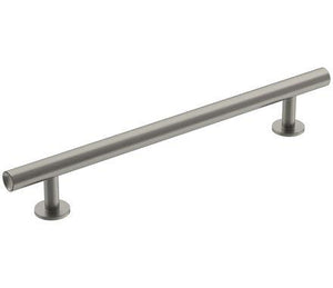 Amerock Cabinet Pull Satin Nickel 6-5/16 inch (160 mm) Center-to-Center Radius 1 Pack Drawer Pull Cabinet Handle Cabinet Hardware
