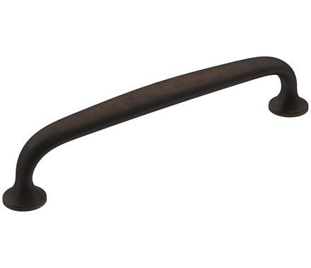 Amerock Cabinet Pull Oil Rubbed Bronze 5-1/16 inch (128 mm) Center-to-Center Renown 1 Pack Drawer Pull Cabinet Handle Cabinet Hardware