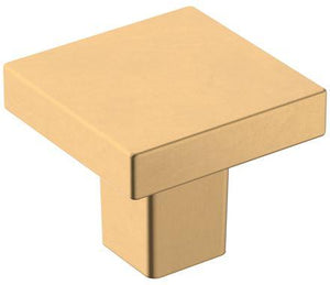 Amerock Cabinet Knob Champagne Bronze 1-3/16 inch (30 mm) Length Monument 1 Pack Drawer Knob Cabinet Hardware