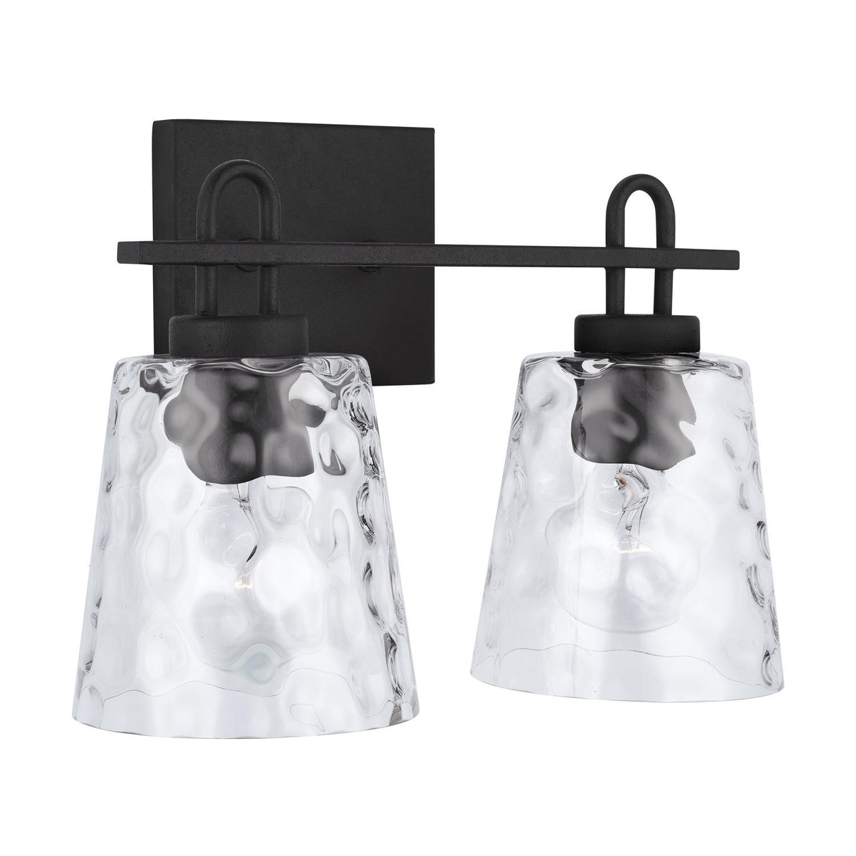 Capital Lighting 138322BI-492 Fenton 2 Light Vanity Black Iron