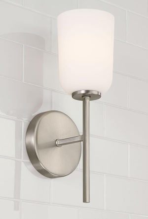 Capital Lighting 648811BN-542 Lawson 1 Light Sconce Brushed Nickel