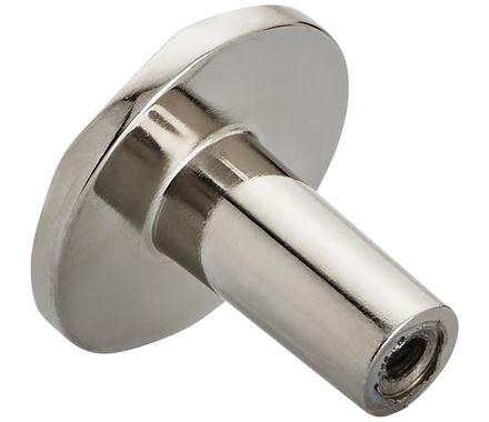 Amerock Cabinet Knob Polished Nickel 1-3/16 inch (30 mm) Diameter Kamari 1 Pack Drawer Knob Cabinet Hardware