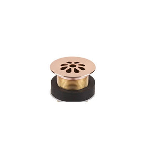 Thompson Traders Bath Drain Polished Copper Flower Style Grid  TDG15-PC Rose Gold