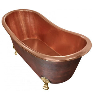Thompson Traders Hibernia Cupatitzio TBT-7030-CL Antique Copper Exterior/Rose Gold Interior
(Hammered)

**Drain not included**
^^see note below