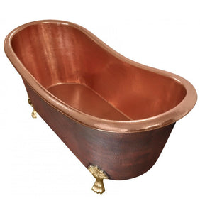 Thompson Traders Hibernia Cupatitzio TBT-7030-CL Antique Copper Exterior/Rose Gold Interior
(Hammered)

**Drain not included**
^^see note below