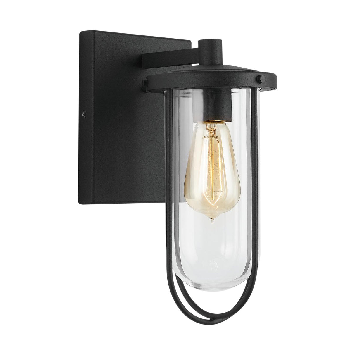 Capital Lighting 934211BK Corbin 1-Light Wall Mount Black