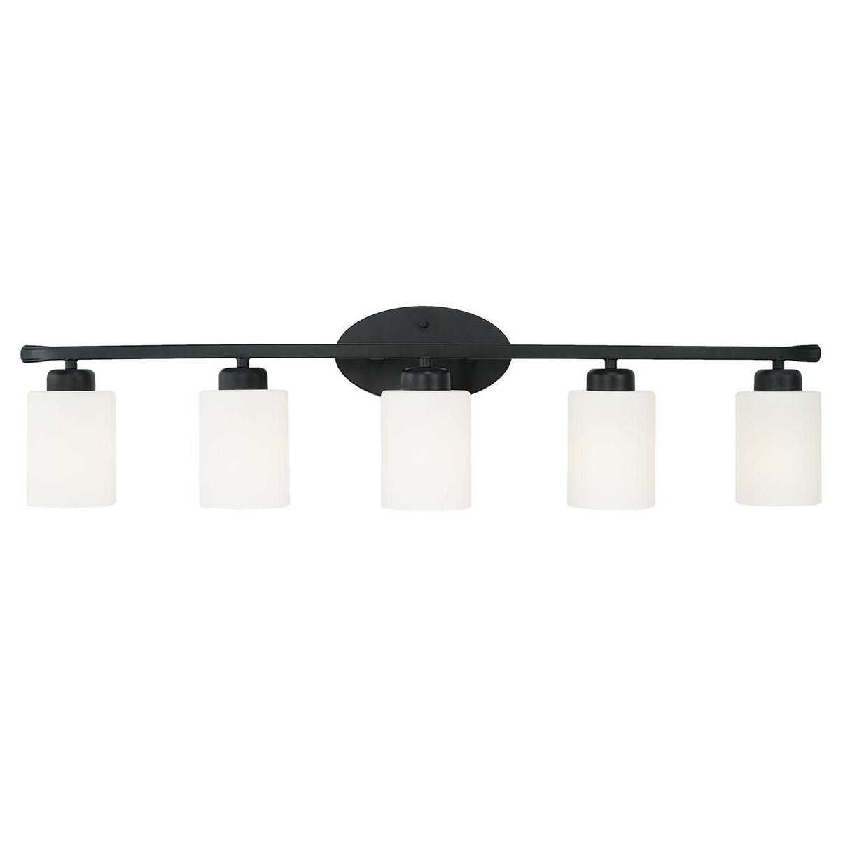Capital Lighting 115251MB-338 Dixon 5 Light Vanity Matte Black