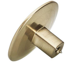 Amerock Cabinet Knob Golden Champagne 1-9/16 inch (40 mm) Diameter Concentric 1 Pack Drawer Knob Cabinet Hardware