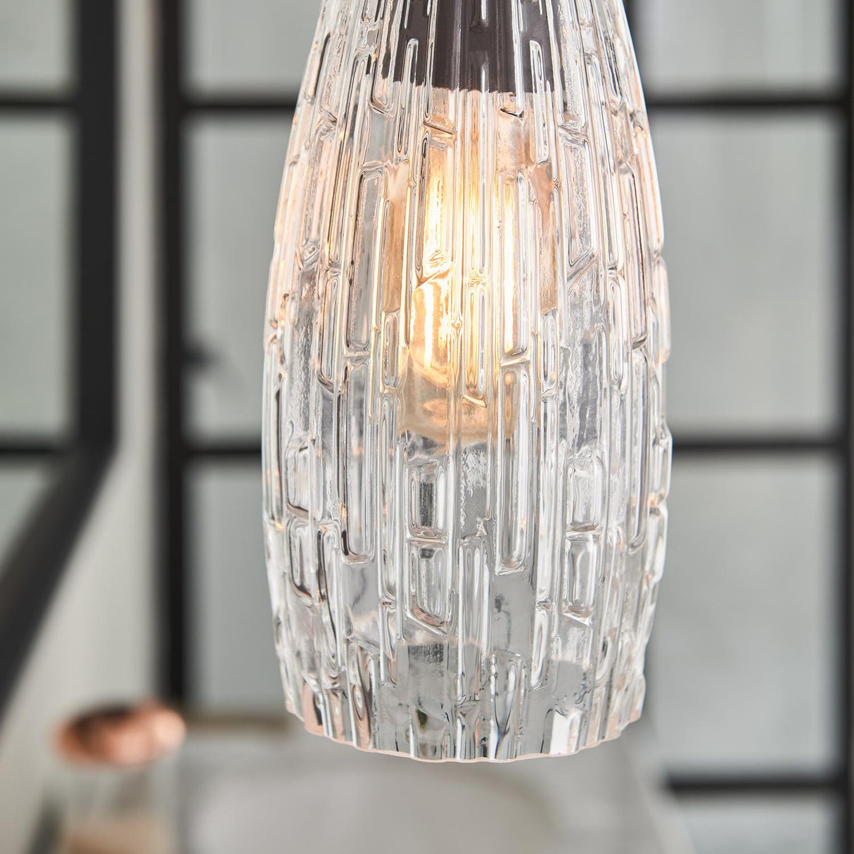 Capital Lighting 328611BI-450 Casper 1 Light Pendant Black Iron