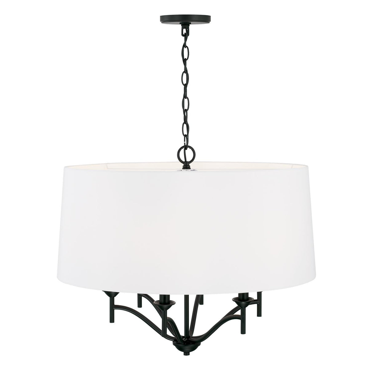 Capital Lighting 342061MB Peyton 6 Light Pendant Matte Black