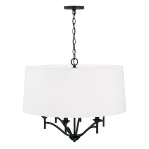 Capital Lighting 342061MB Peyton 6 Light Pendant Matte Black