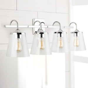 Capital Lighting 139142CH-496 Jayne 4 Light Vanity Chrome