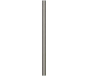 Amerock Cabinet Pull Satin Nickel 8-13/16 inch (224 mm) Center-to-Center Status 1 Pack Drawer Pull Cabinet Handle Cabinet Hardware